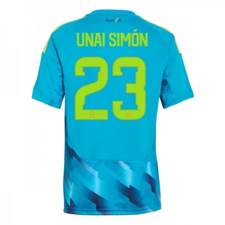 Jalkapallo Peliasut Espanja Unai Simon 23 Maalivahti MM-kisat 2026 Lyhythihainen