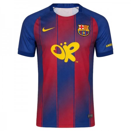 Jalkapallo Peliasut FC Barcelona x OR Koti Pelipaita 2025-26 Lyhythihainen Special