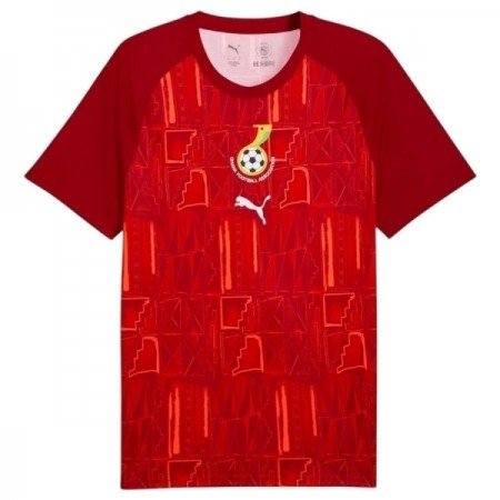 Jalkapallo Peliasut Ghana Pre-Match MM-kisat 2026 Lyhythihainen