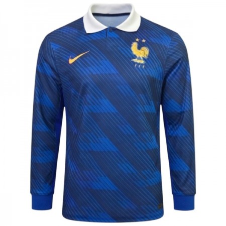 Jalkapallo Peliasut Ranska Koti Pelipaita MM-kisat 2026 Pitkähihainen Jalkapallo Peliasut Ranska Koti Pelipaita MM-kisat 2026 Pitkähihainen