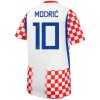 Jalkapallo Peliasut Kroatia Modrić 10 Koti Pelipaita MM-kisat 2026 Lyhythihainen