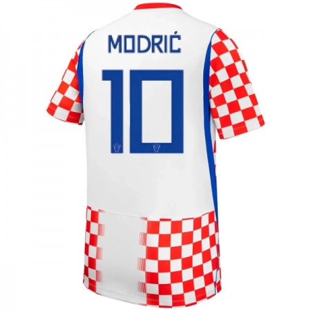Jalkapallo Peliasut Kroatia Modrić 10 Koti Pelipaita MM-kisat 2026 Lyhythihainen