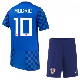 Jalkapallo Peliasut Kroatia Modrić 10 Lasten Vieras Pelipaita MM-kisat 2026 Lyhythihainen
