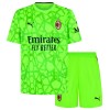 Jalkapallo Peliasut AC Milan Maalivahti Lasten Kolmas Pelipaita 2026-27 Lyhythihainen Jalkapallo Peliasut AC Milan Maalivahti Lasten Kolmas Pelipaita 2026-27 Lyhythihainen