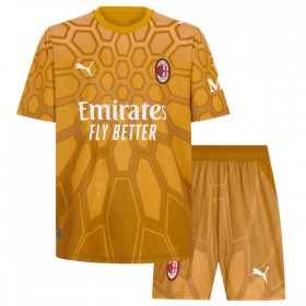 Jalkapallo Peliasut AC Milan Maalivahti Lasten Koti Pelipaita 2026-27 Lyhythihainen