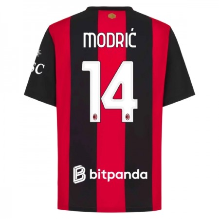 Jalkapallo Peliasut AC Milan Modrić 14 Koti Pelipaita 2026-27 Lyhythihainen