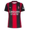 Jalkapallo Peliasut AC Milan Naisten Koti Pelipaita 2026-27 Lyhythihainen Jalkapallo Peliasut AC Milan Naisten Koti Pelipaita 2026-27 Lyhythihainen