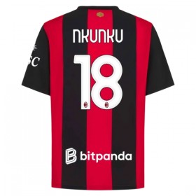 Jalkapallo Peliasut AC Milan Nkunku 18 Koti Pelipaita 2026-27 Lyhythihainen