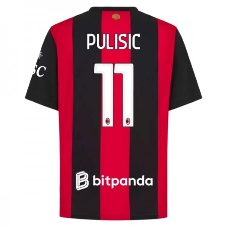Jalkapallo Peliasut AC Milan Pulisic 11 Koti Pelipaita 2026-27 Lyhythihainen Jalkapallo Peliasut AC Milan Pulisic 11 Koti Pelipaita 2026-27 Lyhythihainen