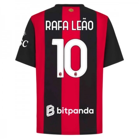 Jalkapallo Peliasut AC Milan Rafael Leao 10 Koti Pelipaita 2026-27 Lyhythihainen Jalkapallo Peliasut AC Milan Rafael Leao 10 Koti Pelipaita 2026-27 Lyhythihainen