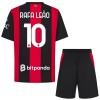 Jalkapallo Peliasut AC Milan Rafael Leao 10 Lasten Koti Pelipaita 2026-27 Lyhythihainen