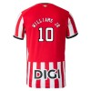 Jalkapallo Peliasut Athletic Bilbao Williams JR 10 Lasten Koti Pelipaita 2026-27 Lyhythihainen