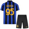 Jalkapallo Peliasut Inter Milan Bastoni 95 Lasten Koti Pelipaita 2026-27 Lyhythihainen