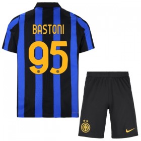 Jalkapallo Peliasut Inter Milan Bastoni 95 Lasten Koti Pelipaita 2026-27 Lyhythihainen