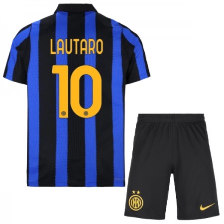 Jalkapallo Peliasut Inter Milan Lautaro 10 Lasten Koti Pelipaita 2026-27 Lyhythihainen Jalkapallo Peliasut Inter Milan Lautaro 10 Lasten Koti Pelipaita 2026-27 Lyhythihainen