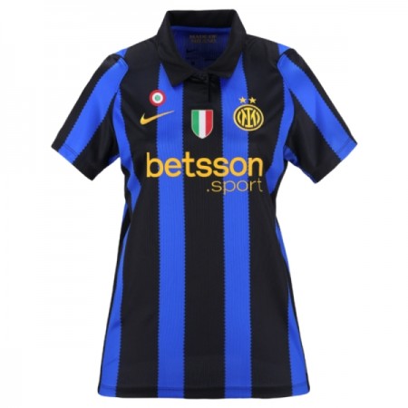 Jalkapallo Peliasut Inter Milan Naisten Koti Pelipaita 2026-27 Lyhythihainen Jalkapallo Peliasut Inter Milan Naisten Koti Pelipaita 2026-27 Lyhythihainen