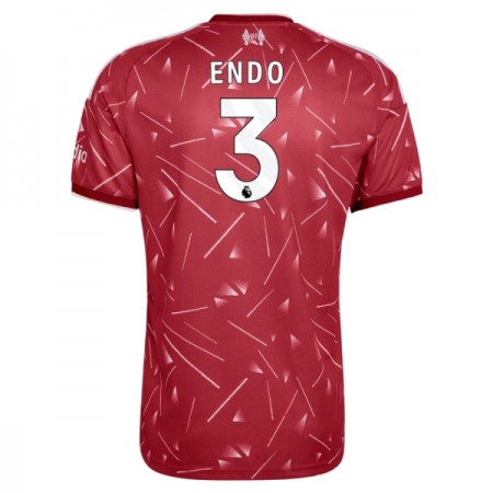 Jalkapallo Peliasut Liverpool Endo 3 Koti Pelipaita 2026-27 Lyhythihainen