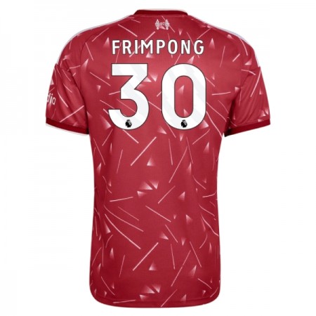 Jalkapallo Peliasut Liverpool Frimpong 30 Koti Pelipaita 2026-27 Lyhythihainen