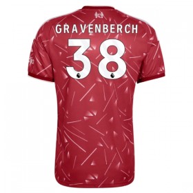 Jalkapallo Peliasut Liverpool Gravenberch 38 Koti Pelipaita 2026-27 Lyhythihainen