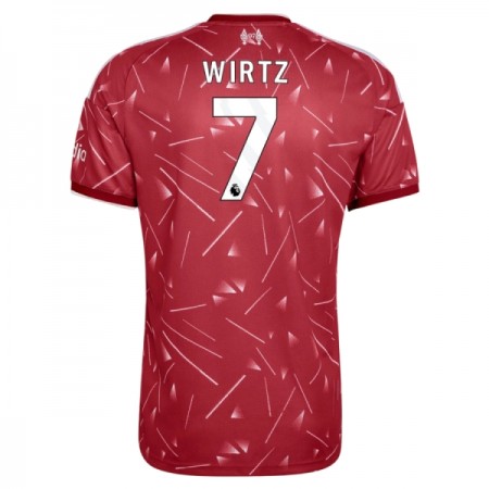 Jalkapallo Peliasut Liverpool Wirtz 7 Koti Pelipaita 2026-27 Lyhythihainen