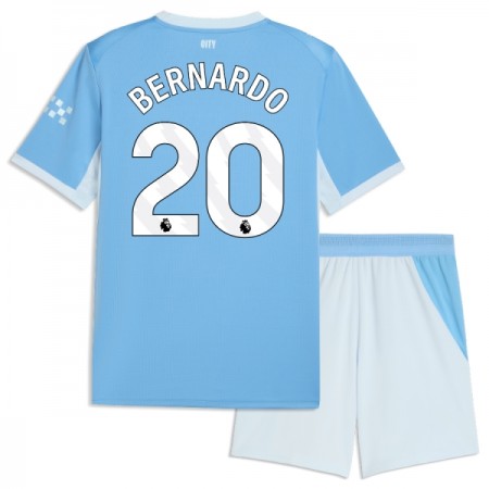 Jalkapallo Peliasut Manchester City Bernardo 20 Lasten Koti Pelipaita 2026-27 Lyhythihainen