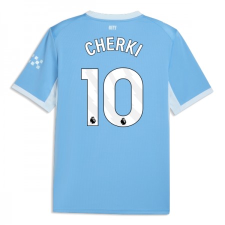 Jalkapallo Peliasut Manchester City Cherki 10 Koti Pelipaita 2026-27 Lyhythihainen