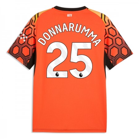 Jalkapallo Peliasut Manchester City Donnarumma 25 Maalivahti Kolmas Pelipaita 2026-27 Oranssi Lyhythihainen