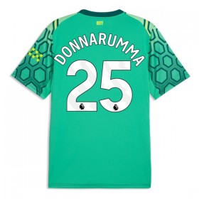 Jalkapallo Peliasut Manchester City Donnarumma 25 Maalivahti Koti Pelipaita 2026-27 Vihreä Lyhythihainen