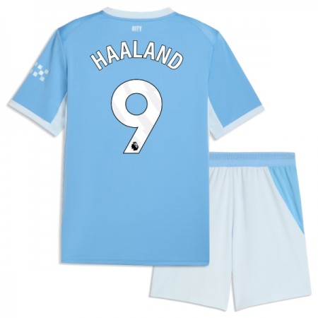 Jalkapallo Peliasut Manchester City Haaland 9 Lasten Koti Pelipaita 2026-27 Lyhythihainen