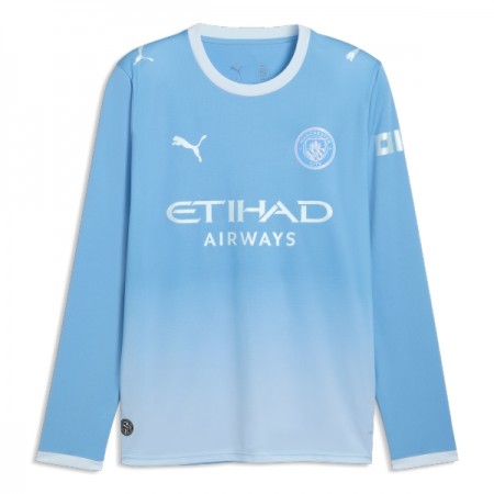 Jalkapallo Peliasut Manchester City Koti Pelipaita 2026-27 Pitkähihainen