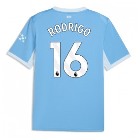 Jalkapallo Peliasut Manchester City Rodrigo 16 Koti Pelipaita 2026-27 Lyhythihainen
