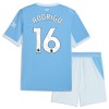 Jalkapallo Peliasut Manchester City Rodrigo 16 Lasten Koti Pelipaita 2026-27 Lyhythihainen