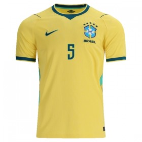 Jalkapallo Peliasut Brasilia Casemiro 5 Koti Pelipaita MM-kisat 2026 Lyhythihainen
