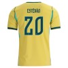 Jalkapallo Peliasut Brasilia Estevao 20 Koti Pelipaita MM-kisat 2026 Lyhythihainen Jalkapallo Peliasut Brasilia Estevao 20 Koti Pelipaita MM-kisat 2026 Lyhythihainen