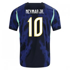 Jalkapallo Peliasut Brasilia Neymar JR 10 Vieras Pelipaita MM-kisat 2026 Lyhythihainen