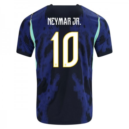 Jalkapallo Peliasut Brasilia Neymar JR 10 Vieras Pelipaita MM-kisat 2026 Lyhythihainen