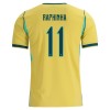 Jalkapallo Peliasut Brasilia Raphinha 11 Koti Pelipaita MM-kisat 2026 Lyhythihainen