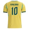 Jalkapallo Peliasut Brasilia Ronaldinho 10 Koti Pelipaita MM-kisat 2026 Lyhythihainen
