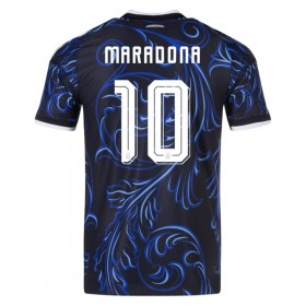 Jalkapallo Peliasut Argentiina Maradona 10 Vieras Pelipaita MM-kisat 2026 Lyhythihainen