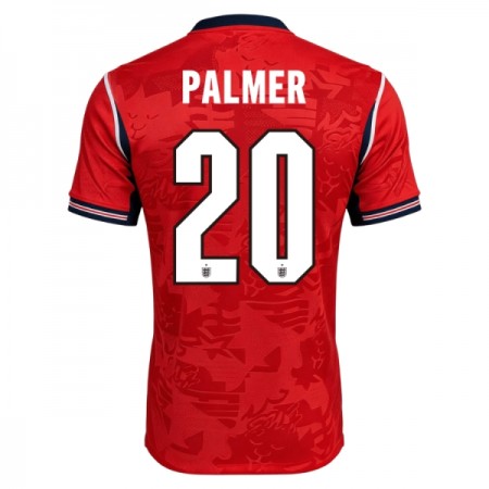 Jalkapallo Peliasut Englanti Palmer 20 Vieras Pelipaita MM-kisat 2026 Lyhythihainen