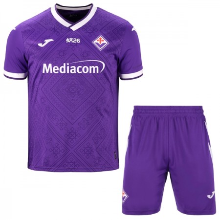 Jalkapallo Peliasut AC Fiorentina Lasten Koti Pelipaita 2026-27 Lyhythihainen