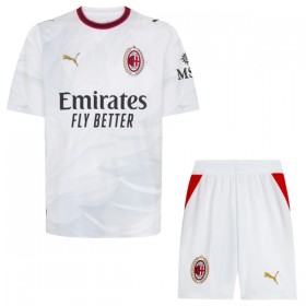 Jalkapallo Peliasut AC Milan Lasten Vieras Pelipaita 2026-27 Lyhythihainen