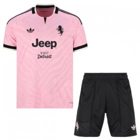 Jalkapallo Peliasut Juventus Lasten Vieras Pelipaita 2026-27 Lyhythihainen