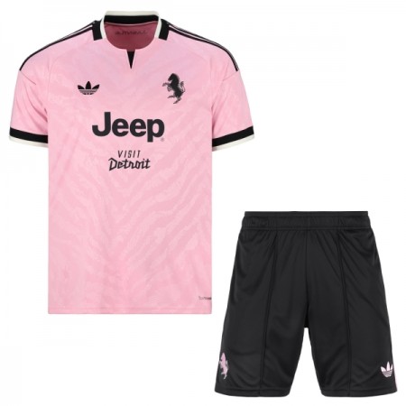 Jalkapallo Peliasut Juventus Lasten Vieras Pelipaita 2026-27 Lyhythihainen Jalkapallo Peliasut Juventus Lasten Vieras Pelipaita 2026-27 Lyhythihainen