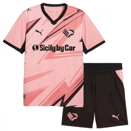 Jalkapallo Peliasut Palermo Lasten Koti Pelipaita 2026-27 Lyhythihainen Jalkapallo Peliasut Palermo Lasten Koti Pelipaita 2026-27 Lyhythihainen