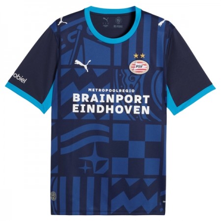 Jalkapallo Peliasut PSV Eindhoven Kolmas Pelipaita 2026-27 Lyhythihainen