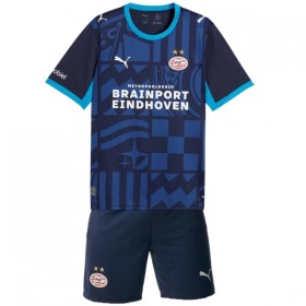 Jalkapallo Peliasut PSV Eindhoven Lasten Kolmas Pelipaita 2026-27 Lyhythihainen