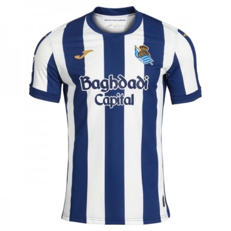 Jalkapallo Peliasut Real Sociedad Koti Pelipaita 2026-27 Lyhythihainen Jalkapallo Peliasut Real Sociedad Koti Pelipaita 2026-27 Lyhythihainen