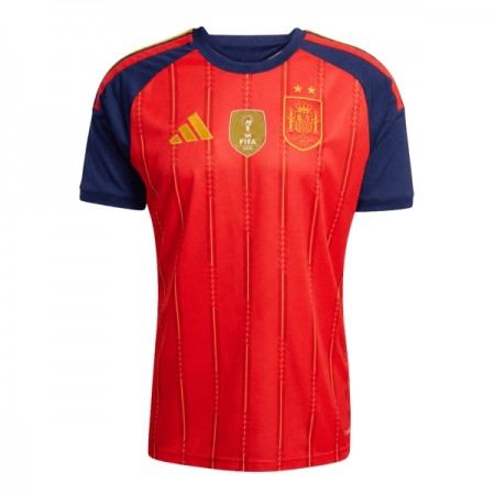 Jalkapallo Peliasut Espanja 2 Stars Koti Pelipaita MM-kisat 2026 Lyhythihainen