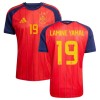 Jalkapallo Peliasut Espanja 2 Stars Lamine Yamal 19 Koti Pelipaita MM-kisat 2026 Lyhythihainen Jalkapallo Peliasut Espanja 2 Stars Lamine Yamal 19 Koti Pelipaita MM-kisat 2026 Lyhythihainen
